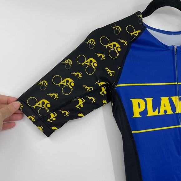 Playtri Rocket Science Triathlon Womens Suit Sz M Cycling Swim Bike Oceanside - Picture 4 of 11